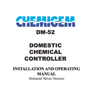 DM 52 Manual