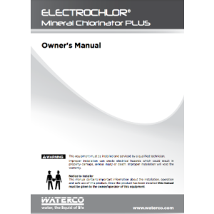 Electrochlor Plus Manual
