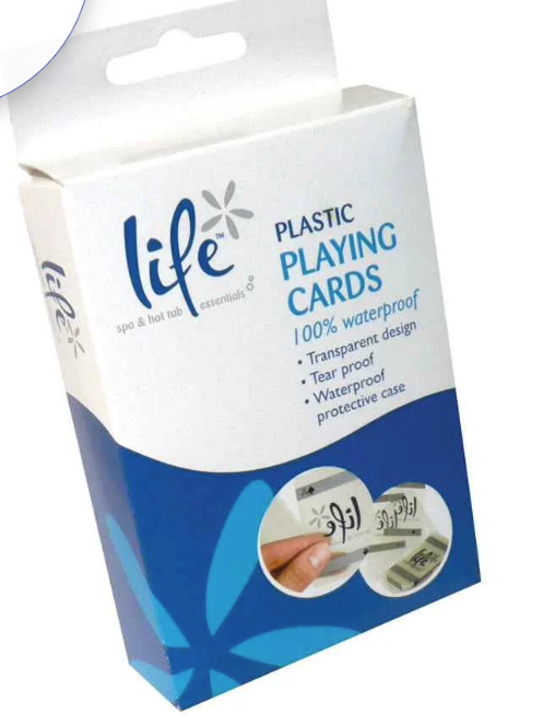 Life Waterproof Playing Cards