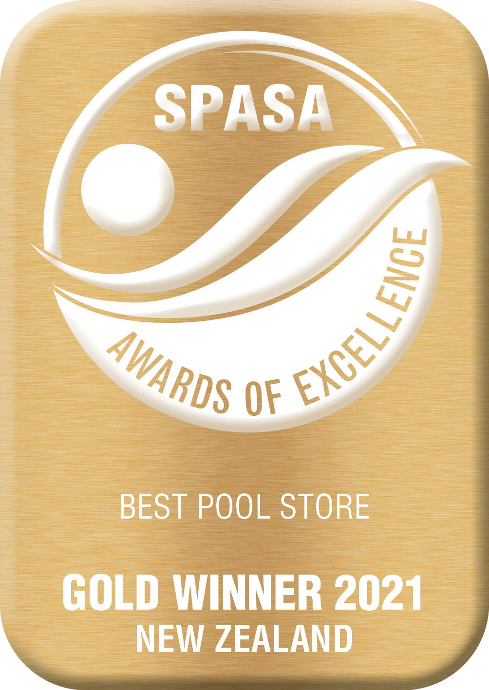 NZ Best Pool Store 2021 - Gold NZ Best Pool Store 2021 - Gold