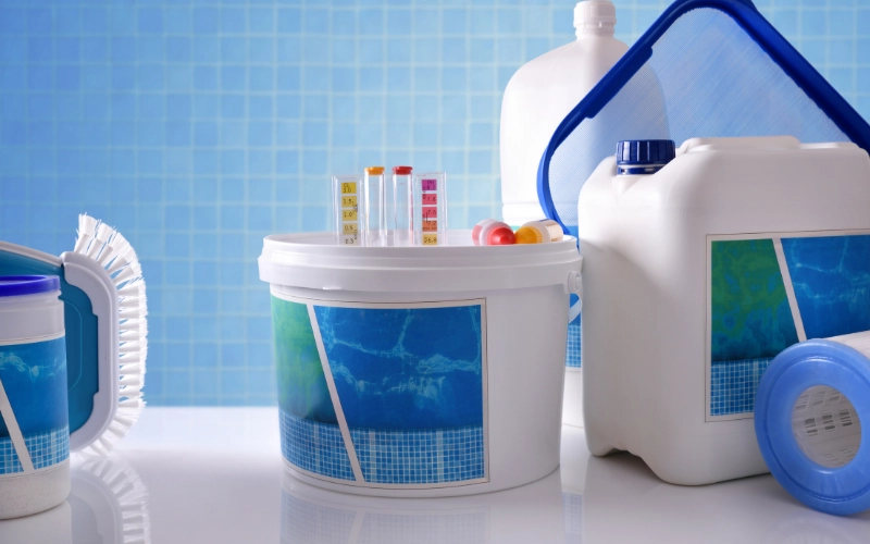 Handling Swimming Pool Chemicals