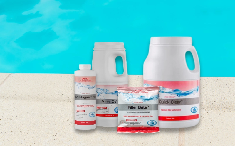 Rust-Based Pool Stain Treatments