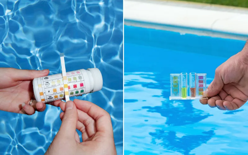 Pool water testing