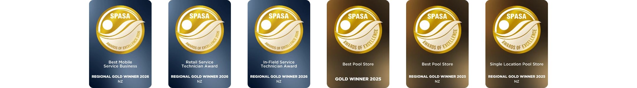 SPASA Awards 2026 & 2025