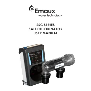 SSC Series Sal Chlorinator Manual